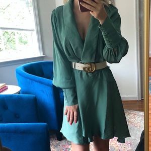 Sea foam green vintage inspired dress